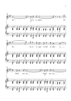 Funiculì, Funiculà - Alto Sax & Piano in C Major - Intermediate Alto Saxophone scores gallery preview page 3