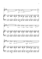 Funiculì, Funiculà - Alto Sax & Piano in G Major - Intermediate Alto Saxophone scores gallery preview page 3