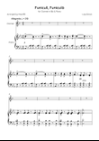 Funiculì, Funiculà - Clarinet & Piano in Eb Major - Intermediate