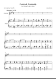 Funiculì, Funiculà - Clarinet & Piano in G Major - Intermediate