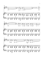 Funiculì, Funiculà - Clarinet & Piano in D Major - Intermediate Bass Clarinet scores gallery preview page 3
