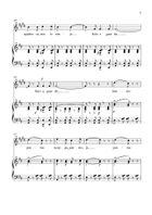 Funiculì, Funiculà - Clarinet & Piano in D Major - Intermediate Bass Clarinet scores gallery preview page 5