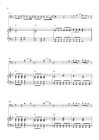 Beautiful Things Piano scores gallery preview page 6