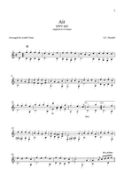 9 Airs for Easy Guitar Classical Guitar scores gallery preview page 3
