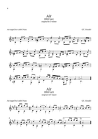 9 Airs for Easy Guitar Classical Guitar scores gallery preview page 4