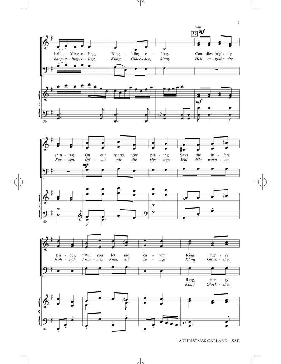 A Christmas Garland A Christmas Garland 3-Part scores gallery preview page 4