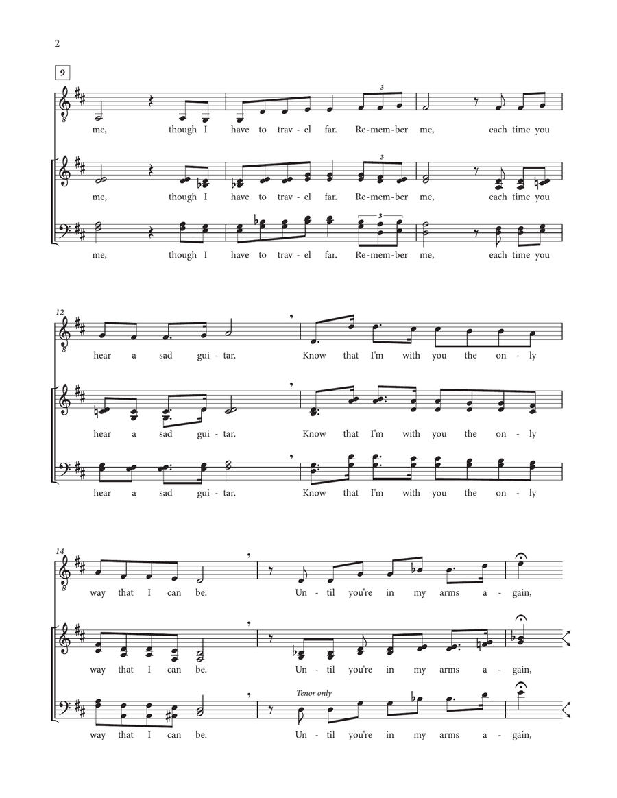 Remember Me (Duo) Remember Me (Duo) Divisi scores gallery preview page 2