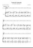 Funiculì, Funiculà - Trumpet & Piano in F Major - Intermediate