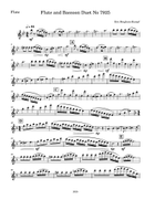 Flute and Bassoon Duet No. 7925 Woodwind Duet scores gallery preview page 4