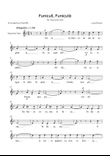 Funiculì, Funiculà - Solo Soprano Sax in Eb Major - Intermediate