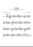 Largo (from Symphony No. 9, 