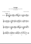 Largo (from Symphony No. 9, 