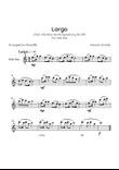Largo (from Symphony No. 9, 