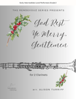 God Rest Ye Merry, Gentlemen for 2 clarinets