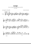 Largo (from Symphony No. 9, 
