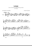 Largo (from Symphony No. 9, 