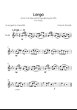Largo (from Symphony No. 9, 