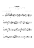 Largo (from Symphony No. 9, 