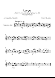 Largo (from Symphony No. 9, 