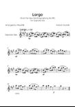 Largo (from Symphony No. 9, 