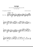 Largo (from Symphony No. 9, 