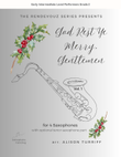 God Rest Ye Merry, Gentlemen for 4 saxophones
