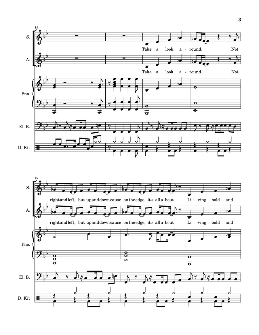 Get Lost Get Lost Piano, Vocal scores gallery preview page 3