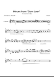 Minuet from 