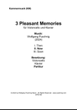 3 Pleasant Memories, 2. Now - für Violoncello und Klavier