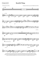 Beautiful Things Brass Quintet scores gallery preview page 6