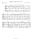 Bagatelle In A Minor, Op. 119, No. 9