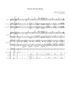 Tritsch-Tratsch Polka Percussion Ensemble scores gallery preview page 3