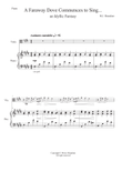 A Faraway Dove Commences to Sing... - for Viola and Piano