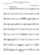 A Medley of Tunes by O'Carolan Recorder scores gallery preview page 6