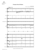 D'amore Si Muore Background Music Full Orchestra scores gallery preview page 3