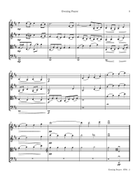 Evening Prayer from Hansel and Gretel (Humperdinck) String Quartet scores gallery preview page 4