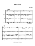 Exaltation String Quartet scores gallery preview page 4