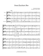 Exultate Deo String Quartet scores gallery preview page 3