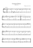 German Dance, K.602, N°3