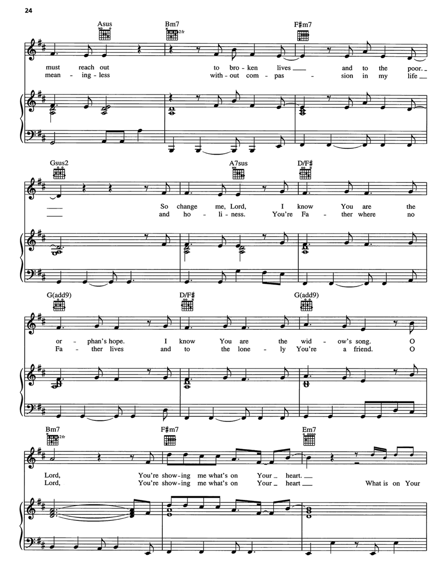 Justice And Mercy by Matt Redman Piano, Vocal, Guitar - Digital Sheet Music page 3