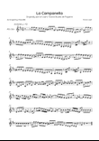 La Campanella - Solo Alto Sax in F Major - Easy