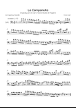 La Campanella - Solo Cello in F Major - Easy