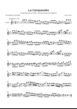 La Campanella - Solo Violin in Bb Major - Easy