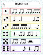 Rhythm Roll -Level 4 Theory Worksheets scores gallery preview page 4