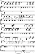 Lose Control Piano, Vocal scores gallery preview page 4