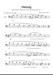 Melody - Schumann's Album of the Young Op. 68, No. 1 - Solo Bassoon in F Major