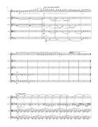 Violin Concerto String Quartet scores gallery preview page 6