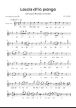 Lascia ch'io pianga - from Handel's Opera Rinaldo - Solo Tenor Sax in Ab Major With Lyrics