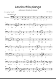 Lascia ch'io pianga - from Handel's Opera Rinaldo - Solo Tenor Sax in G Major With Lyrics