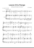 Lascia ch'io pianga - from Handel's Opera Rinaldo - Tenor Sax & Piano in Ab Major With Lyrics